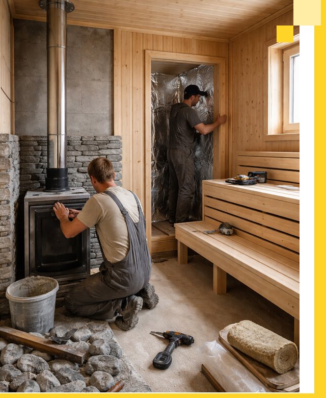 Строительство и изготовление бань под ключ в Узловой