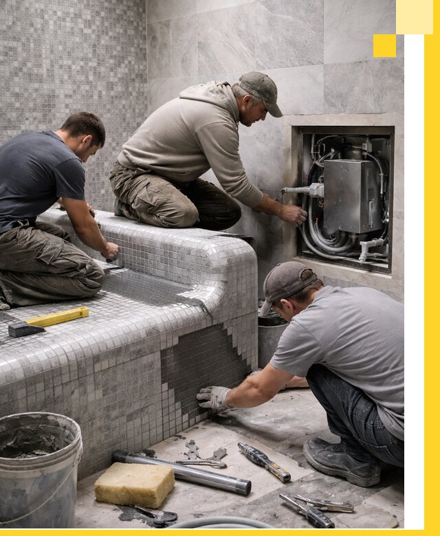 Проекты хамамов под ключ в Узловой и дизайн и строительство