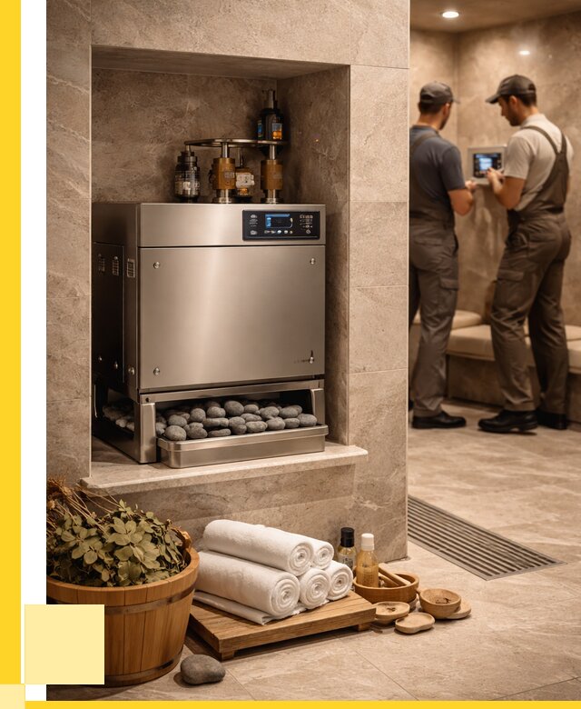 Парогенераторы для хамама в Узловой от 76388 р. | ЭриданЗлв