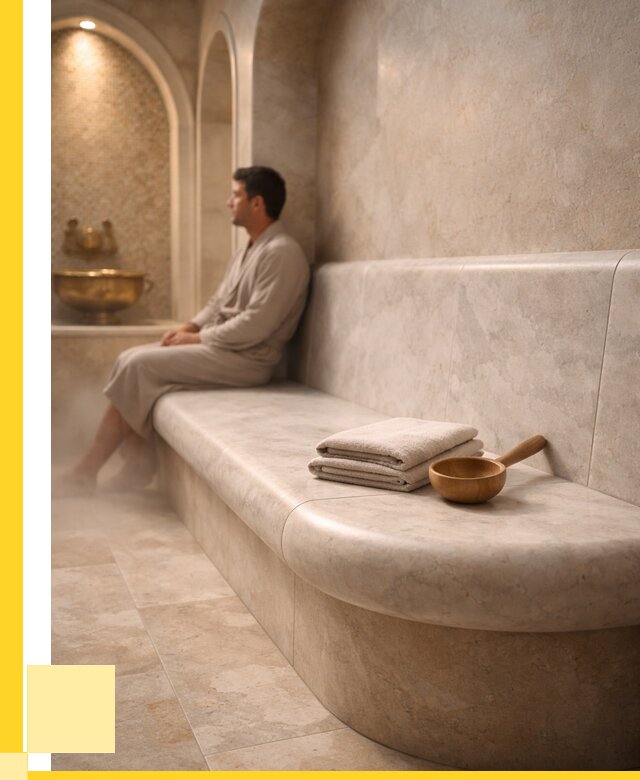 Сиденья для хамама в Узловой под ключ от 12222 р. | ЭриданЗлв